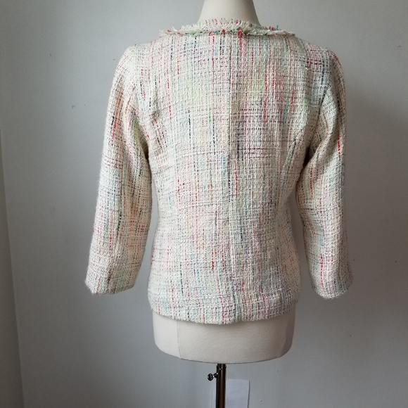 Cynthia Rowley Tweed BLazer SIZE MEDIUM - Picture 4 of 8